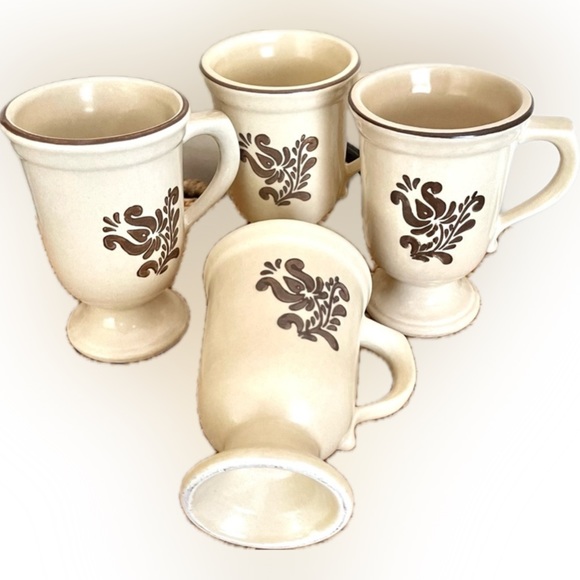 PFALTZGRAFF Tall Footed Mug Set of